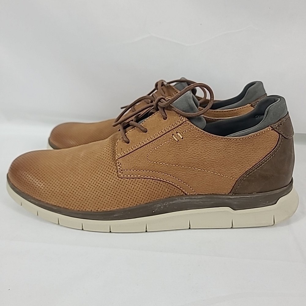 NEW Dr. Scholl's Men's Vault 2 Brown Leather Oxford Sz 11 NWOB - Picture 3 of 8